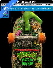 Teenage Mutant Ninja Turtles: Mutant Mayhem 4K - Walmart Exclusive Collector's Edition Steelbook (4K UHD + Blu-ray + Digital Copy) (US Import) Blu-ray