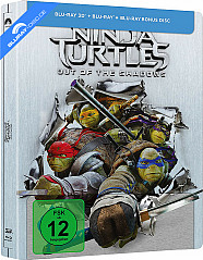 Teenage Mutant Ninja Turtles: Out of the Shadows 3D (Limited Steelbook Edition) (Blu-ray 3D + Blu-ray + Bonus Blu-ray) Blu-ray
