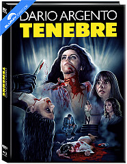 Tenebre (1982) 4K (Limited Mediabook Edition) (Cover B) (4K UHD + Blu-ray + DVD) (AT Import) Blu-ray