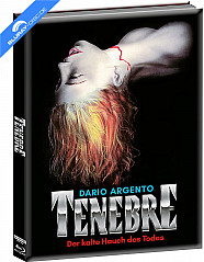 Tenebre (1982) 4K (Wattierte Limited Mediabook Edition) (Cover 1) (4K UHD + Blu-ray + DVD) (AT Import) Blu-ray