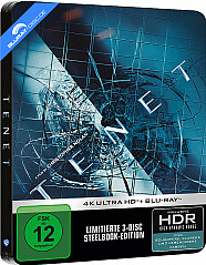 Tenet 4K (Limited Steelbook Edition) (4K UHD + Blu-ray + Bonus Blu-ray) Blu-ray