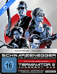 Terminator 2 - Tag der Abrechnung 4K - (Limited 30th Anniversay Steelbook Edition) (4K UHD + Blu-ray 3D + Blu-ray)