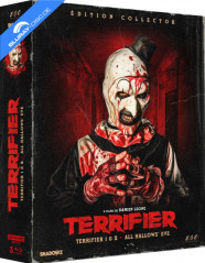 Terrifier 1 & 2 + All Hallow's Eve 4K - ESC Disctribution Exclusive Édition Collector Pack Ultimate Steelbook (4K UHD + Blu-ray) (FR Import ohne dt. Ton) Blu-ray