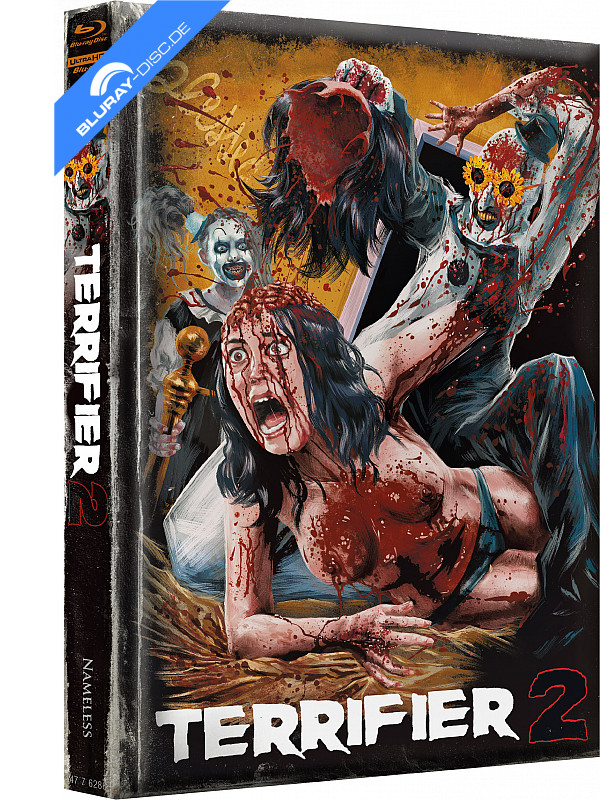  Terrifier 2 Collector's Edition (4K UHD + Blu-ray) : Damien  Leone, Damien Leone, Lauren LaVera, David Howard Thornton, Elliott Fullam,  Felissa Rose, Chris Jericho: Movies & TV