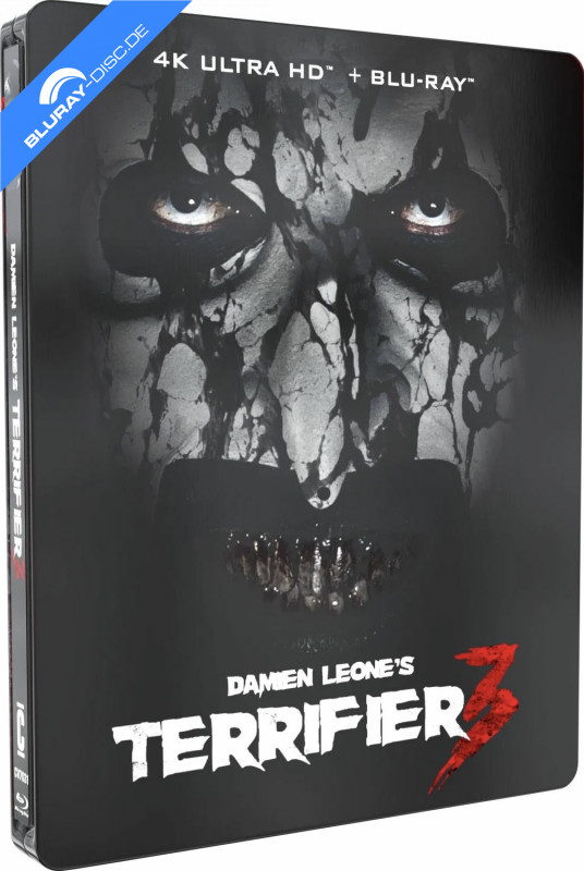 Terrifier 3 4K - Limited Edition Steelbook 4K UHD + Blu-ray CA Import ...