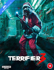 Terrifier 3 4K - Limited Edition Steelbook (4K UHD) (UK Import ohne dt. Ton) Blu-ray