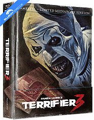 Terrifier 3 4K Wattierte Limited Mediabook Edition Cover G 4K UHD + Blu ...