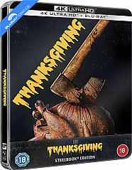 Thanksgiving (2023) 4K - Limited Edition Steelbook (4K UHD + Blu-ray) (UK Import) Blu-ray