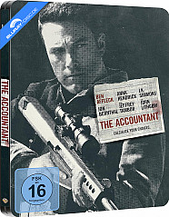 The Accountant - Berechne deine Möglichkeiten (Limited Steelbook Edition) (Blu-ray + UV Copy) Blu-ray
