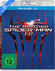 The Amazing Spider-Man 1+2 3D (Blu-ray 3D) (Doppelset) Mit Schuber!