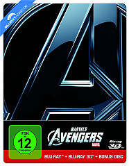 The Avengers 3D (Limited Steelbook Edition) (Blu-ray 3D + Blu-ray + Bonus-Blu-ray) Blu-ray