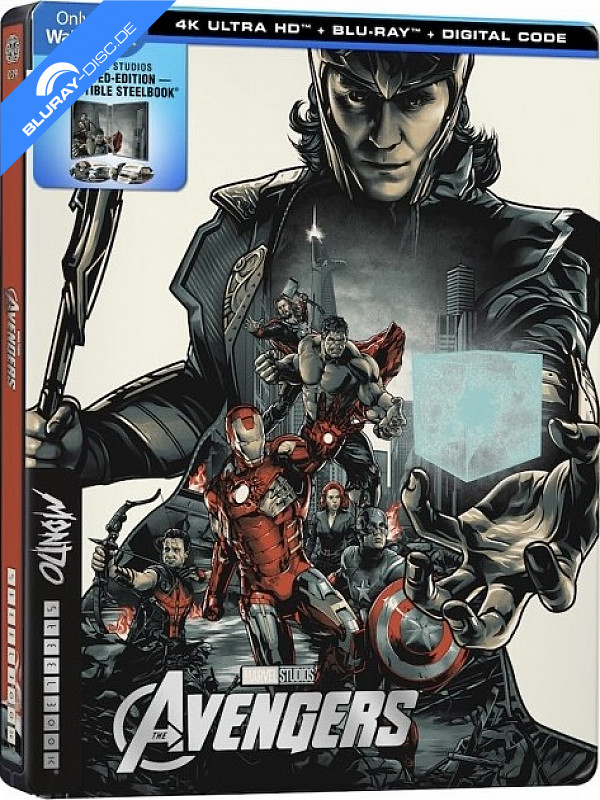 The Avengers 4K - Mondo X #039 - Walmart Exclusive Limited Edition ...