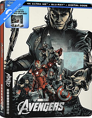 The Avengers 4K - Mondo X #039 - Walmart Exclusive Limited Edition Steelbook (4K UHD + Blu-ray + Digital Copy) (US Import ohne dt. Ton) Blu-ray