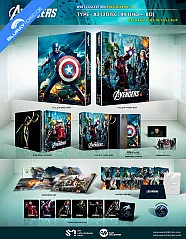 The Avengers 4K - WeET Collection Exclusive #14 Limited Edition Fullslip A2 Steelbook (4K UHD + Blu-ray) (KR Import ohne dt. Ton) Blu-ray