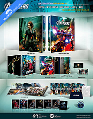 The Avengers 4K - WeET Collection Exclusive #14 Limited Edition Lenticular Fullslip B1 Steelbook (4K UHD + Blu-ray 3D + Blu-ray) (KR Import ohne dt. Ton) Blu-ray