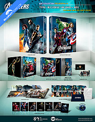 The Avengers 4K - WeET Collection Exclusive #14 Limited Edition Lenticular Fullslip B2 Steelbook (4K UHD + Blu-ray) (KR Import ohne dt. Ton) Blu-ray