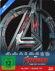 The Avengers: Age of Ultron (2015) 3D (Limited Steelbook Edition) (Blu-ray 3D + Blu-ray) Blu-ray
