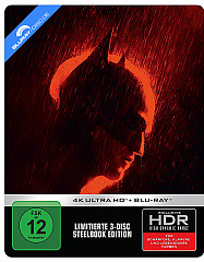 The Batman (2022) 4K (Limited Steelbook Edition) (Cover B) (4K UHD + Blu-ray + Bonus Blu-ray)