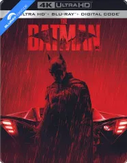The Batman (2022) 4K - Walmart Exclusive Limited Edition Cover A Steelbook (Neuauflage) (4K UHD + Blu-ray + Bonus Blu-ray + Digital Copy) (US Import) Blu-ray