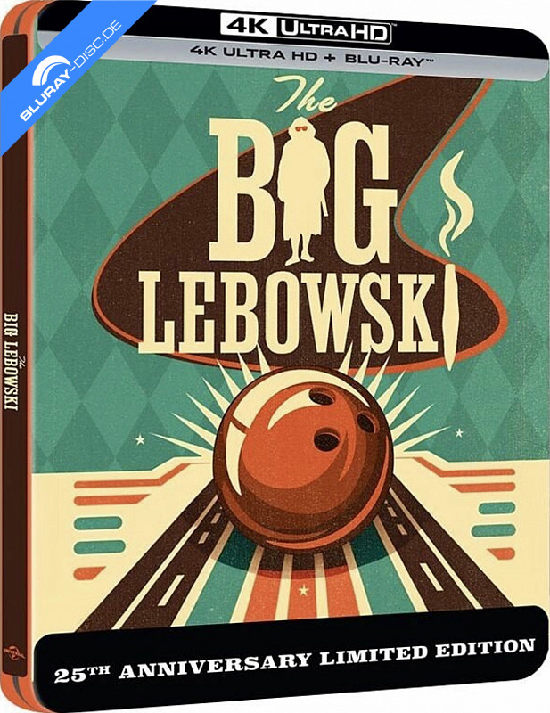 The Big Lebowski 4K 25ème Anniversaire Édition Boîtier Steelbook 4K