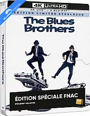 The Blues Brothers 4K - FNAC Exclusive Édition Limitée Steelbook (4K UHD + Blu-ray + Bonus Blu-ray) (FR Import) Blu-ray