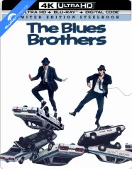 The Blues Brothers 4K - Theatrical and Unrated Extended Cut - Limited Edition Steelbook (4K UHD + Blu-ray + Bonus Blu-ray + Digital Copy) (US Import ohne dt. Ton) Blu-ray