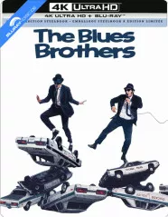 The Blues Brothers 4K - Theatrical and Unrated Extended Cut - Limited Edition Steelbook (4K UHD + Blu-ray + Bonus Blu-ray) (CA Import ohne dt. Ton) Blu-ray