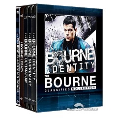 The Bourne 1-4 Classified Collection Steelbook - Box Set Blu-ray +