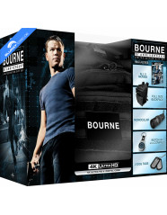 The Bourne Complete Collection 4K - 20th Anniversary - Limited Edition Gift Set (4K UHD + Bonus Blu-ray + Digital Copy) (US Import ohne dt. Ton) Blu-ray