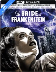 The Bride of Frankenstein (1935) 4K - 90th Anniversary - Limited Edition Steelbook (4K UHD + Blu-ray + Digital Copy) (US Import) Blu-ray