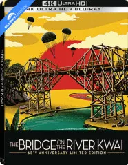 The Bridge On The River Kwai (1957) 4K - 65th Anniversary - Limited Edition Steelbook (4K UHD + Blu-ray) (HK Import) Blu-ray