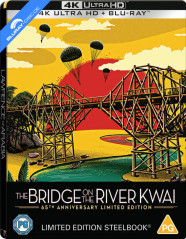 The Bridge on the River Kwai (1957) 4K - 65th Anniversary - Zavvi Exclusive Limited Edition Steelbook (4K UHD + Blu-ray) (UK Import) Blu-ray
