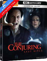 The Conjuring: Last Rites 4K - JB Hi-Fi Exclusive Limited Edition Steelbook (4K UHD + Blu-ray) (AU Import ohne dt. Ton) Blu-ray