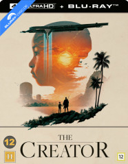 The Creator (2023) 4K - Limited Edition Steelbook (4K UHD + Blu-ray) (FI Import) Blu-ray