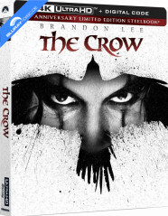 The Crow (1994) 4K - 30th Anniversary - Walmart Exclusive Limited Edition PET Slipcover Steelbook (4K UHD + Digital Copy) (US Import ohne dt. Ton) Blu-ray