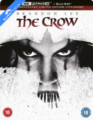 The Crow (1994) 4K - 30th Anniversary - Zavvi Exclusive Limited Edition PET Slipcover Steelbook (4K UHD + Blu-ray) (UK Import ohne dt. Ton) Blu-ray