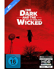 The Dark and the Wicked 4K (Limited Mediabook Edition) (4K UHD + Blu-ray) (Cover A) (AT Import) Blu-ray