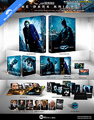 The Dark Knight (2008) 4K - WeET Collection Exclusive #23 Fullslip Steelbook (4K UHD + Blu-ray + Bonus Blu-ray) (KR Import) Blu-ray