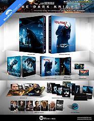 The Dark Knight (2008) 4K - WeET Collection Exclusive #23 Lenticular Fullslip Steelbook (4K UHD + Blu-ray + Bonus Blu-ray) (KR Import) Blu-ray