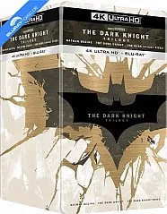 The Dark Knight - La Trilogy 4K - Édition Limitée Steelbook - Library Case (4K UHD + Blu-ray + Bonus Blu-ray) (FR Import) Blu-ray