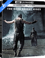 The Dark Knight Rises (2012) 4K - Limited Edition Steelbook (4K UHD + Blu-ray + Bonus Blu-ray) (HK Import) Blu-ray