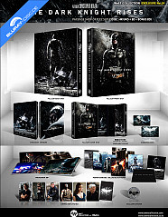 The Dark Knight Rises (2012) 4K - WeET Collection Exclusive #24 Fullslip Steelbook (4K UHD + Blu-ray + Bonus Blu-ray) (KR Import) Blu-ray