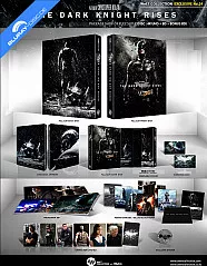 The Dark Knight Rises (2012) 4K - WeET Collection Exclusive #24 Fullslip Steelbook (4K UHD + Blu-ray + Bonus Blu-ray) (KR Import) Blu-ray