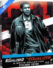 The Equalizer 1+2 - 2-Movie-Collection - Limited Edition Steelbook (SE Import) Blu-ray