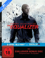 The Equalizer (2014) - Limited Edition Steelbook (Blu-ray + Bonus Blu-ray + UV Copy) (CH Import) Blu-ray
