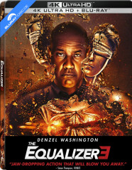 The Equalizer 3 4K - Limited Edition Steelbook (4K UHD + Blu-ray) (HK Import ohne dt. Ton) Blu-ray