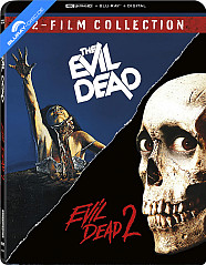 The Evil Dead 4K & Evil Dead 2 (1987) 4K (4K UHD + Blu-ray + Digital Copy) (US Import) Blu-ray