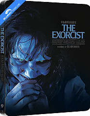 The Exorcist 4K - Extended Director's Cut & Theatrical Version - Golden Discs Exclusive Limited Edition Steelbook (4K UHD + 2 Blu-ray + Bonus Blu-ray) (IE Import) Blu-ray