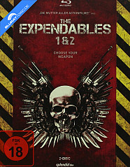 The Expendables (2010) + The Expendables 2 (Uncut Doppelset) (Limited Steelbook Edition) Blu-ray