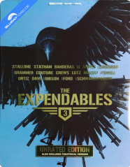 The Expendables 3 4K - Unrated and Theatrical Edition - Best Buy Exclusive Limited Edition PET Slipcover Steelbook (4K UHD + Blu-ray + Digital Copy) (US Import ohne dt. Ton) Blu-ray
